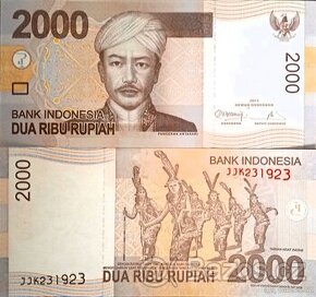 2000 rupií Indonésie 2013 UNC