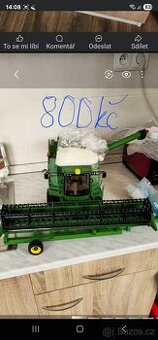 Bruder kombajn john deere a řezačka class 900 jaguar