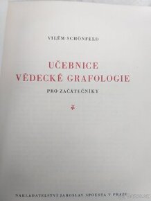 UČEBNICE VĚDECKÉ GRAFOLOGIE  PRO ZAČÁTEČNÍKY 1948