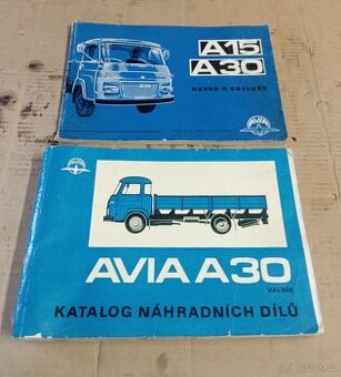 Katalog dílů+ návod AVIA A 15,30