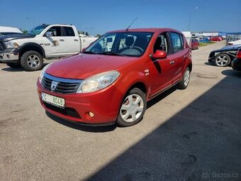 Dacia Sandero 1.4i,55kw, najeto 100tis, nová STK.