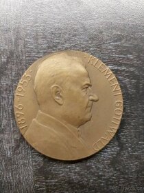 Bronzová plaketa K. GOTWALD 1896-1953 - 1