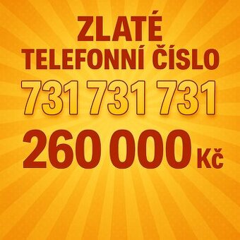 731 731 731 - číslo na prodej
