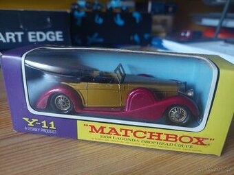 Matchbox yesteryear Y11 LAGONDA DARK RED EXTRA RARE