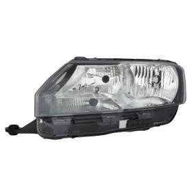 přední světlo pravý Rapid halogen TYC.