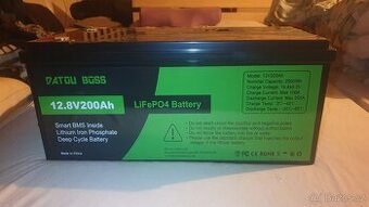 Akumulátor - baterie 12V 200Ah  BMS lifepo4