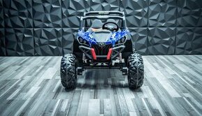 Elektrické autíčko Buggy 4x4, model 2023, modrý spiderNove