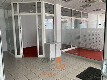 Pronájem obchodního prostoru 121 m2, ulice nám. E. Beneše, M