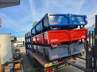 Výroba kontejnerů na hákové nosiče Avia,Abroll,Liaz