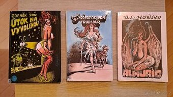 3x kniha ilustrace Kája Saudek