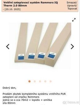 PUR zateplení od značky Remmers