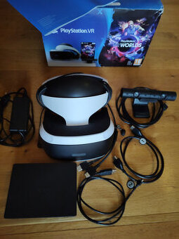 PS VR pro Playstation 4, kamera v2, originální krabice