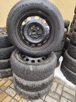 ZIMNÍ SADA 5x112 r15 + ZIMNÍ PNEU
