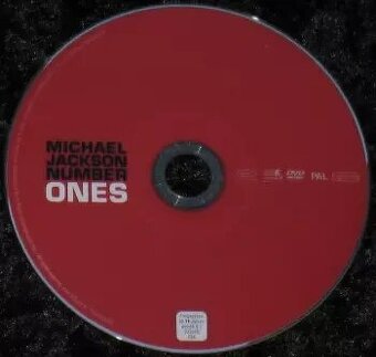 DVD michael jackson-number ones
