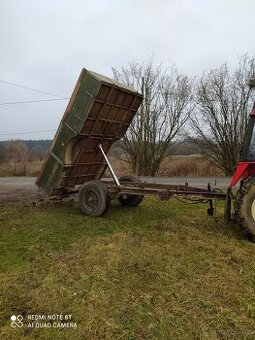 Jednoosý přívěs dá