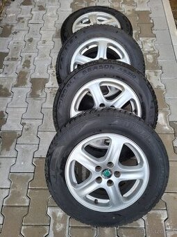 Alu originál disky škoda 15",rozteč 5x100