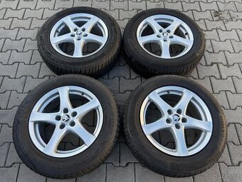 4x al kola 5x112 17 + pneu zimní 215/65 R17