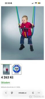 Dětská lanová profi houpačka