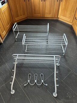IKEA 2xbotník + 1x velký věšák + 1x malý věšák