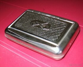 TABATĚRKA - kovová, pochromovaná, nepoužitá