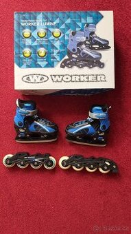 Prodám dětské rostoucí brusle, XS 29-32