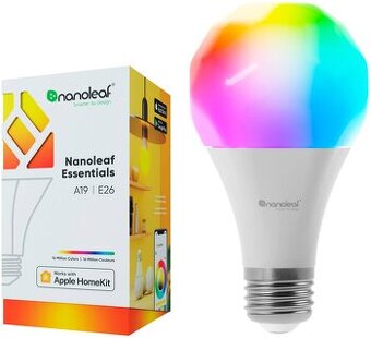 Chytré žárovky Nanoleaf Essentials A19 4 ks HomeKit + Thread