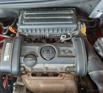 škoda fabia 2 1.4 63kw motor bxw cgg převodovky