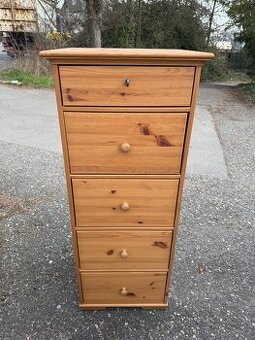 Komoda IKEA Hurdal s 5 zásuvkami