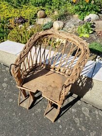 Retro dětská sedačka na kolo