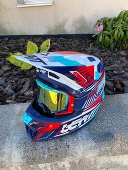 Leatt Moto 8.5 + brýle