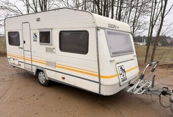 Knaus Sudwind 490, předstan, WC, zachovalý, 100km/h