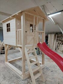 dřevěný domek pro děti - 1
