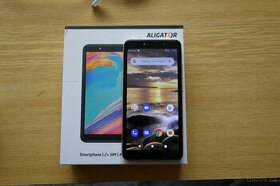 Aligator S5540 Duo, 2GB/32GB + 16GB karta, zlatý