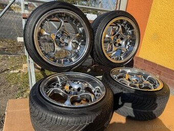 Alu kola 5x100 r16 Schmidt Space + letní pneu 215/40/16