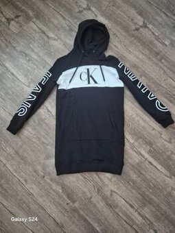 Mikinové šaty Calvin Klein velikost XS