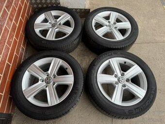 Alu 16" 5x112, orig. VW " DOVER" , pneu 70%, TOP