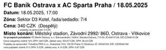 Prodám Banik Sparta 18.5