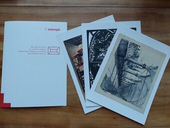 3 grafiky Litomyšl, reprodukce uměleckých děl Unesco - SLEVA - 1