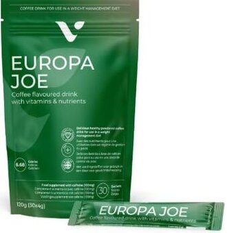 Europa Joe – dietní kávový nápoj s vitamíny (nové balení)