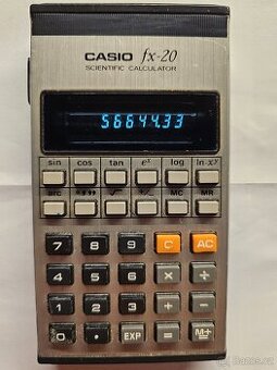 Kalkulačka casio fx-20