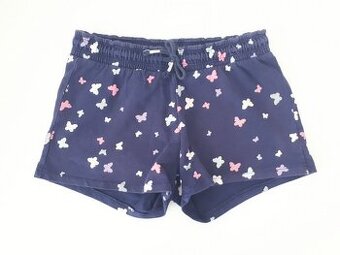BAVLNĚNÉ ŠORTKY S MOTÝLKY • KRAŤASY • H&M vel. 140
