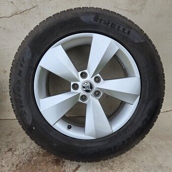 Škoda Kodiq 17" 5x112, zimní Pirelli 215/65R17