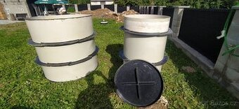Vodoměrná šachta, nástavec+víko