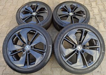 Alu kola originál Škoda Octavia IV, RS 5x112 R18 Comet