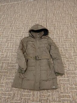 Kvalitní zimní dlouhá prošívaná bunda Tom Tailor ve vel S