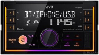 Autorádio JVC KW-X830BT + reproduktory Hertz K 170