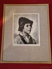 Obraz hlapec benátského rybáře - Eugen von Blaase