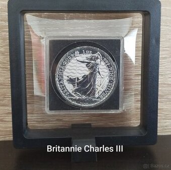 Stříbrná investiční mince 1 OZ Britannia 2023