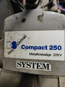 Pila Berg a Schmid  Compact 250 s chlazením