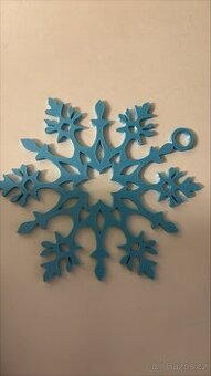 Dekorace Vánoční sněhová vločka